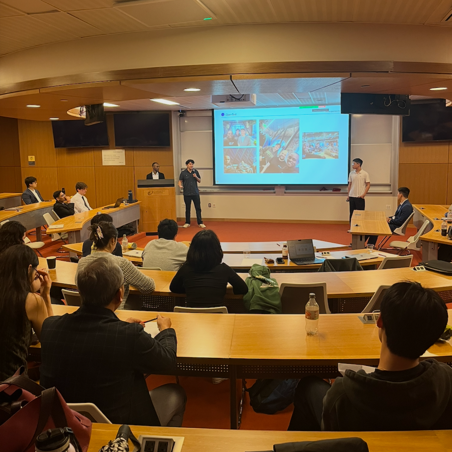 Startup founder presentations